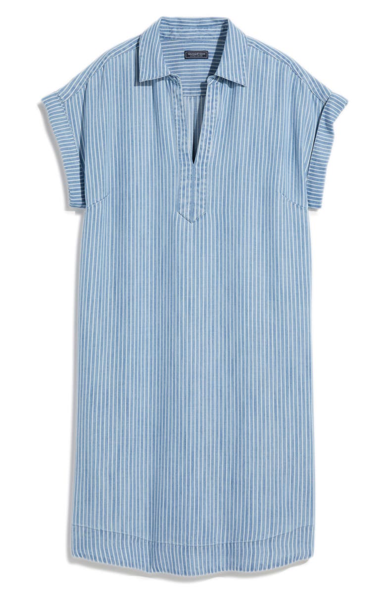 vineyard vines Margo Pinstripe Shirtdress, Alternate, color, 