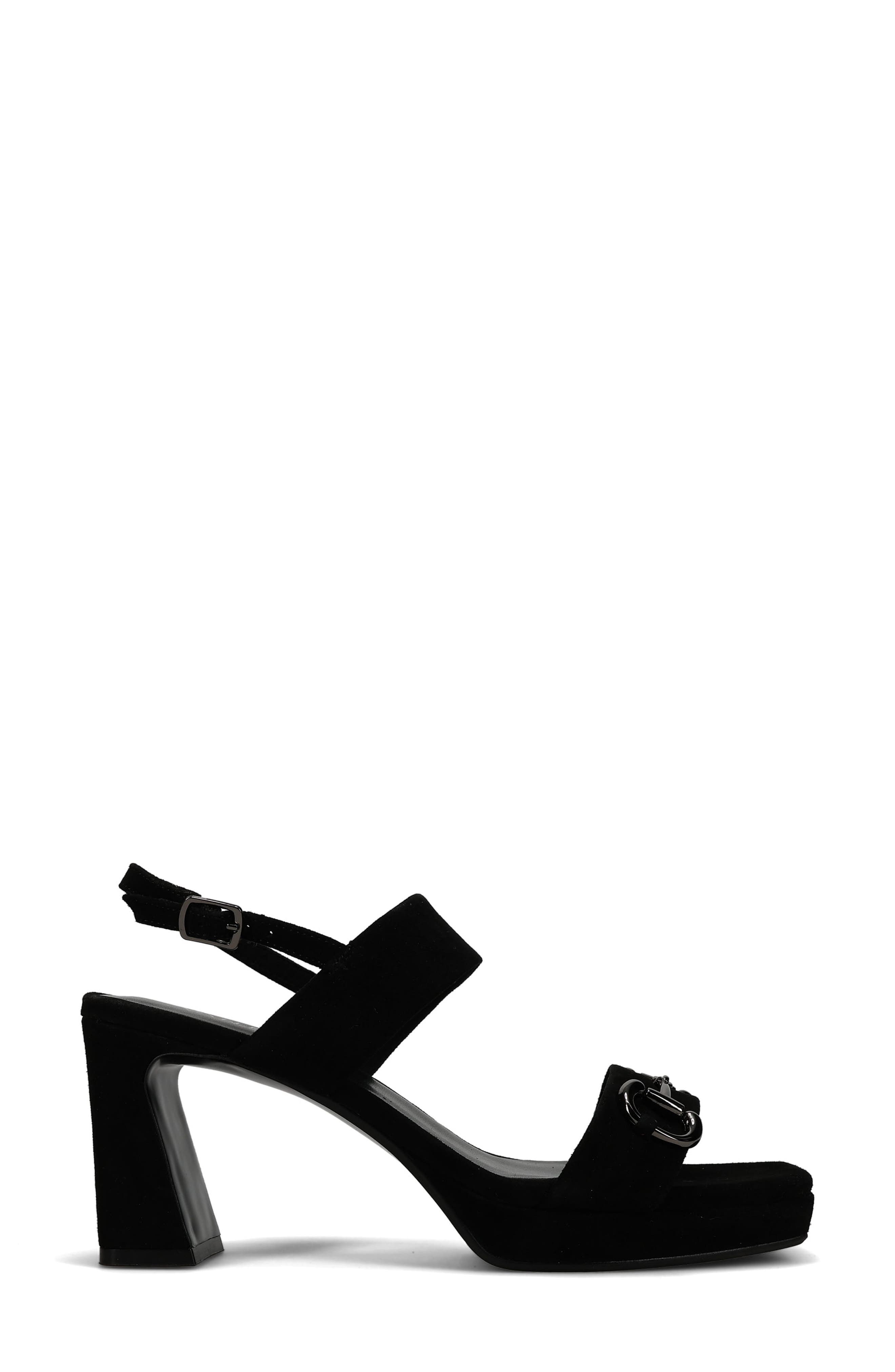 Morena Platform Sandal, Alternate, color, BLACK