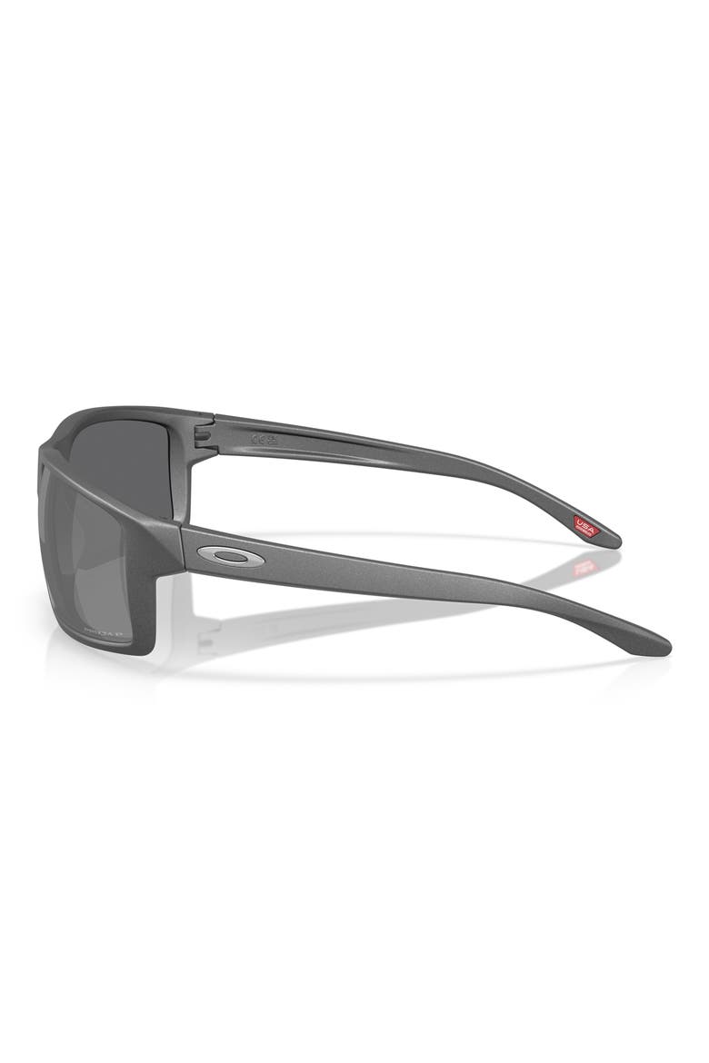 Gibston XL 62mm Rectangular Sunglasses, Alternate, color, BLACK GREY