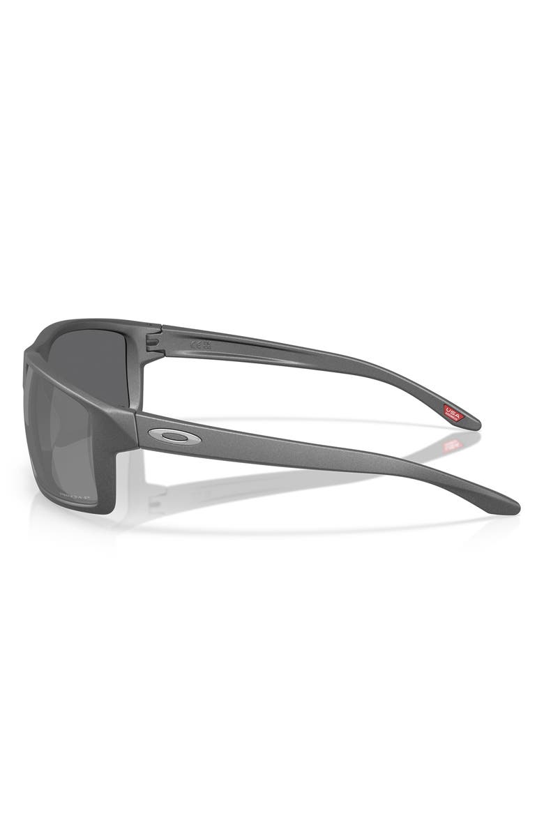 Oakley Gibston XL 62mm Rectangular Sunglasses, Alternate, color, Black Grey