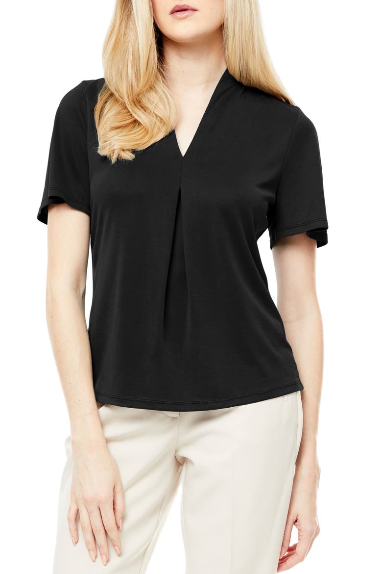 Moana Raglan Sleeve Tee, Main, color, BLACK