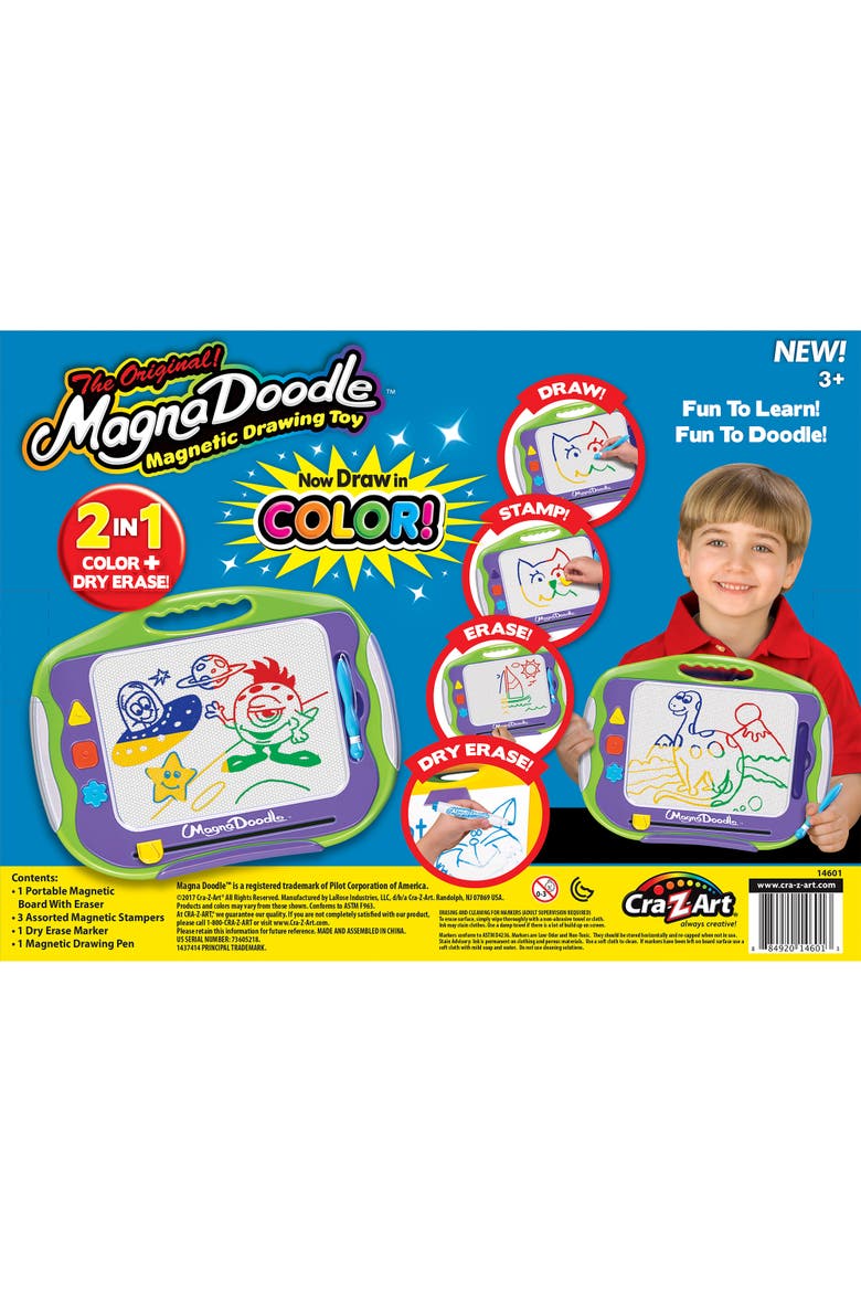 Magnadoodle Magnetic Drawing Toy, Alternate, color, Multicolored