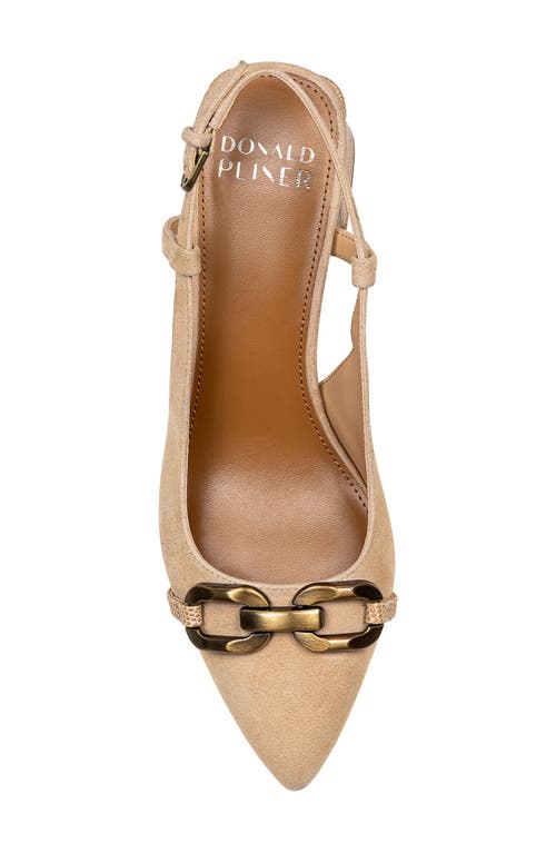 Shop Donald Pliner Varya Slingback Pump In Camel