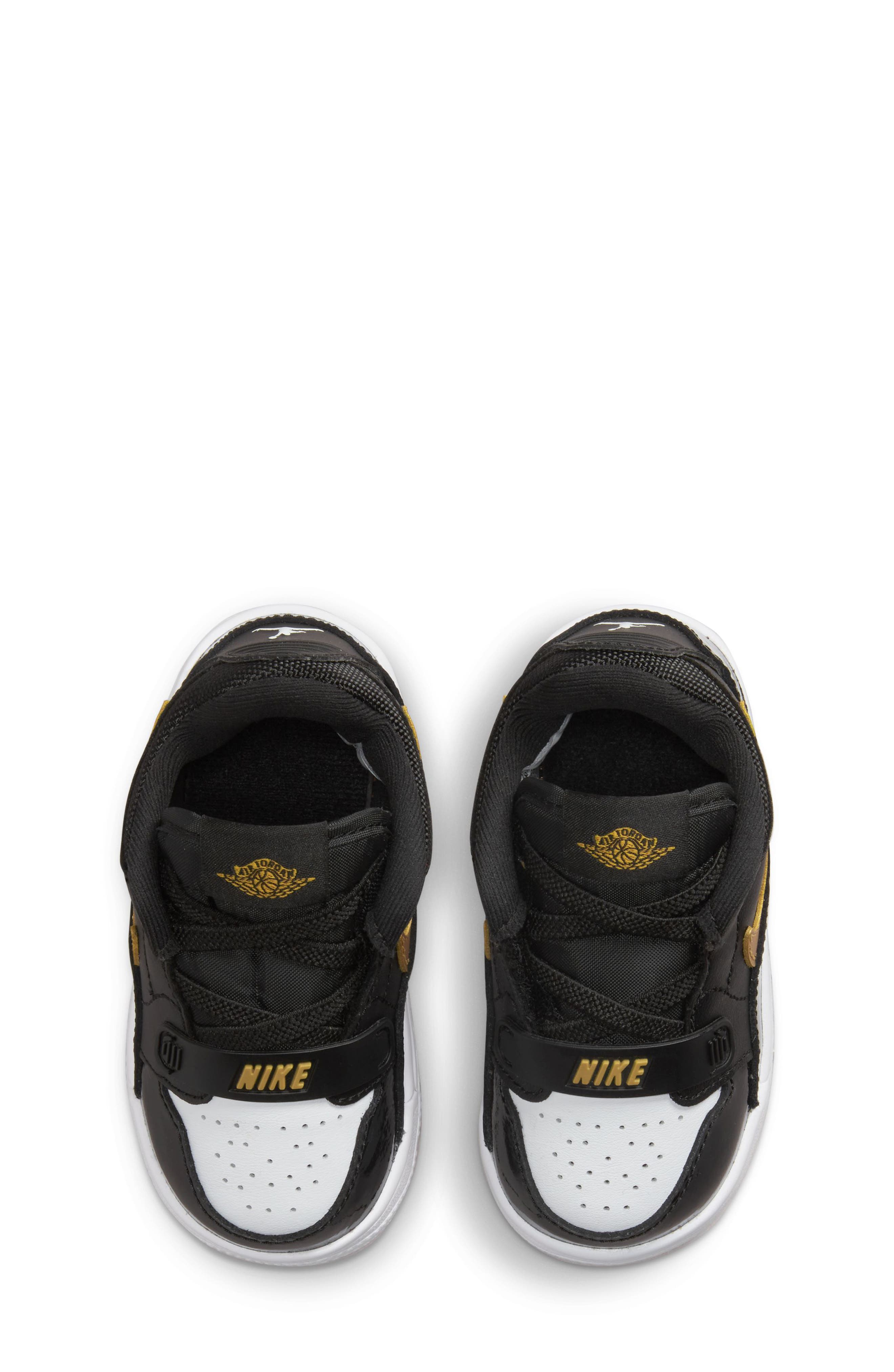 Legacy 312 Low Sneaker, Alternate, color, BLACK/ METALLIC GOLD