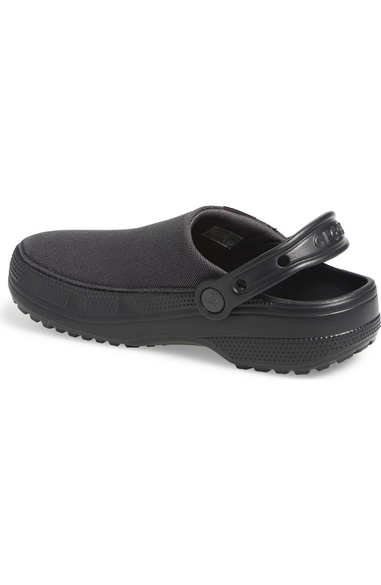 CROCS Classic Crafted Clog, Alternate, color, Black Sand