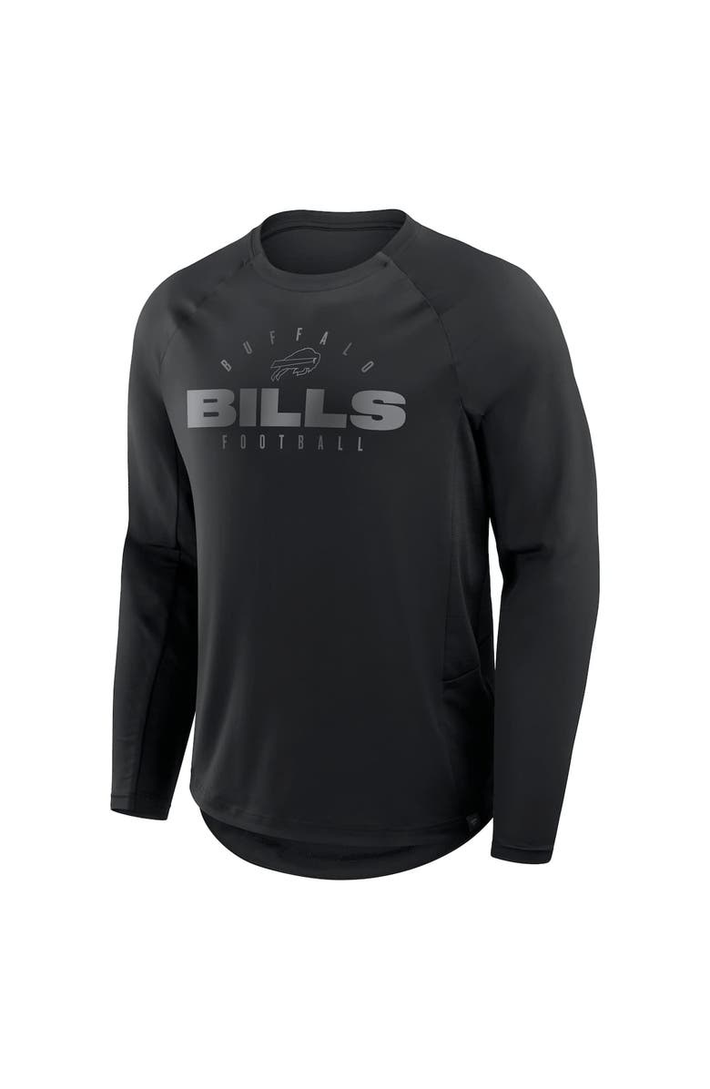 FANATICS Men's Fanatics Black Buffalo Bills Coverage Scheme Long Sleeve T-Shirt, Alternate, color, Black