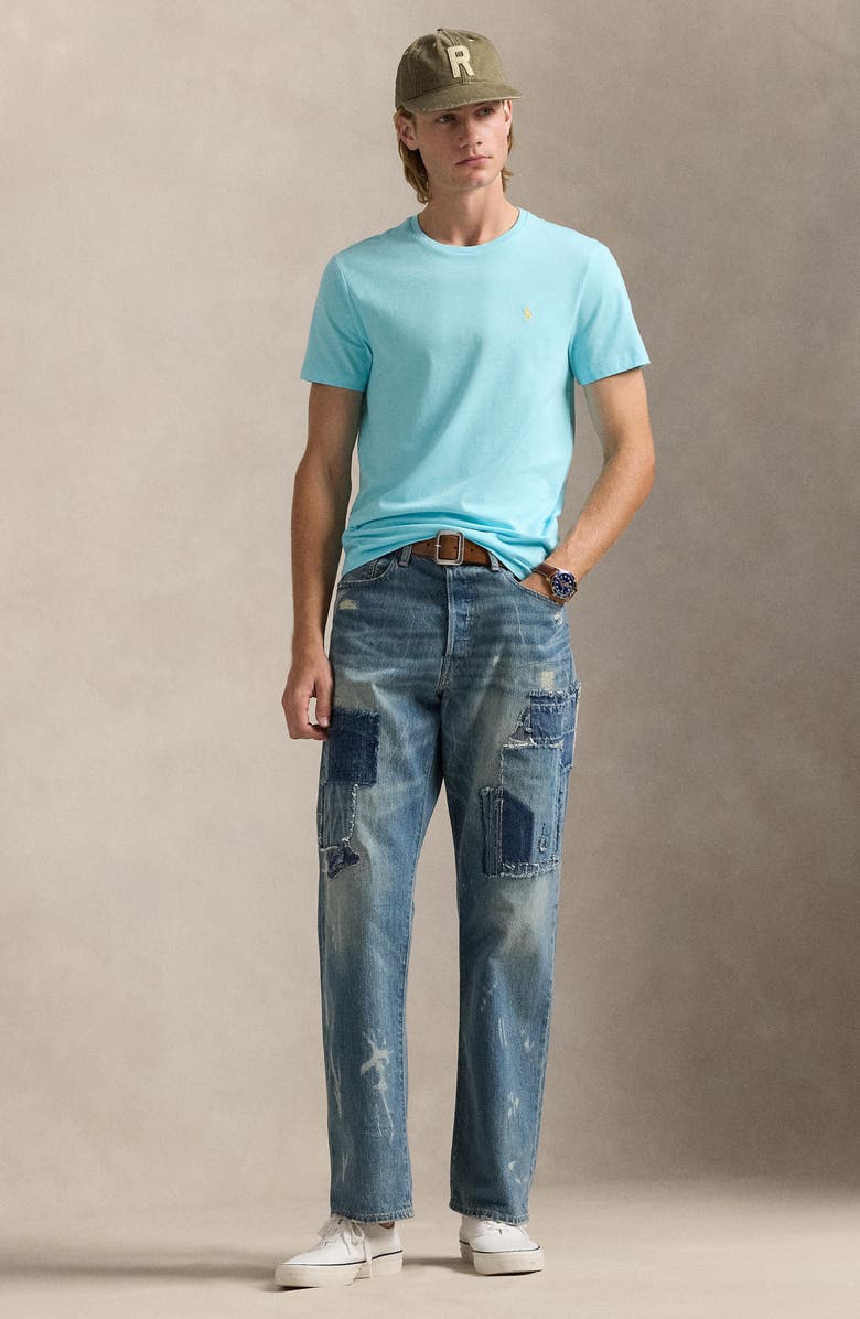 Polo Ralph Lauren Classic Fit Jersey Crewneck T-Shirt, Alternate, color, 