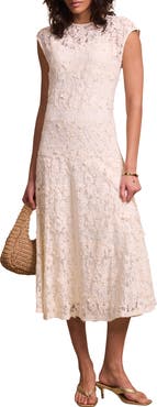 MINT VELVET Lace Maxi Dress