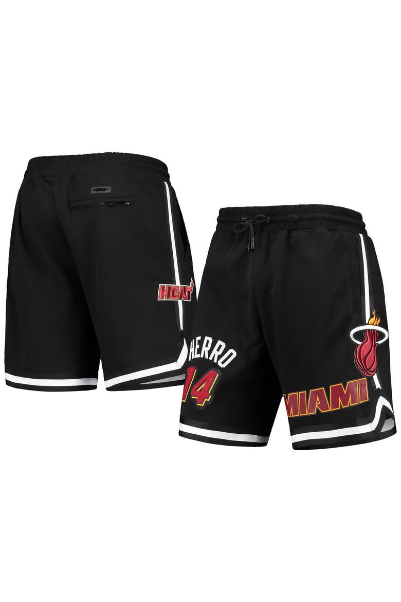 Men's Pro Standard Tyler Herro Black Miami Heat Team Player Shorts, Main, color, Black