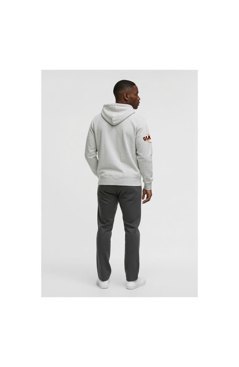 Champion Men's Champion  Gray San Francisco Giants Reverse Weave Chenille Full-Zip Hoodie, Alternate, color, Gray