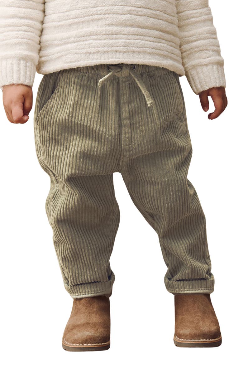 NEXT Kids' Jumbo Corduroy Pants, Alternate, color, Green