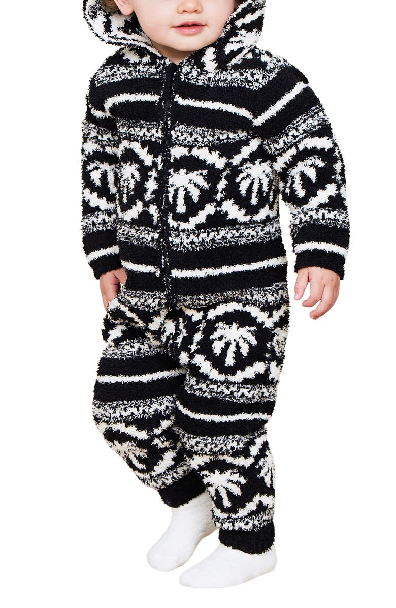 Barefoot Dreams<sup>®</sup> CozyChic<sup>®</sup> Hooded Romper, Alternate, color, 