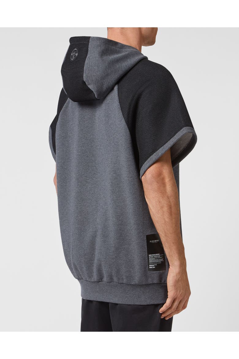 Hooded Sweatshirt Tiger Men, Alternate, color, darkgrey