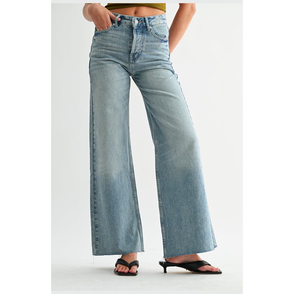 Jemina Denim Beach-to-Bar Pant in Light Blue Wash  product