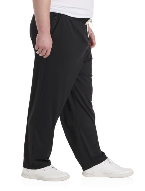 Reebok Big & Tall Performance Athletic-fit Sweatpants In Black