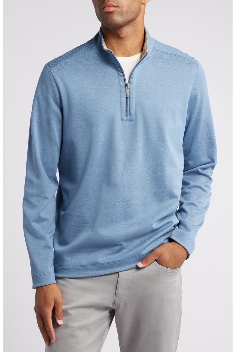 XC4® Reversible Performance Pullover, Main, color, LIGHT BLUE