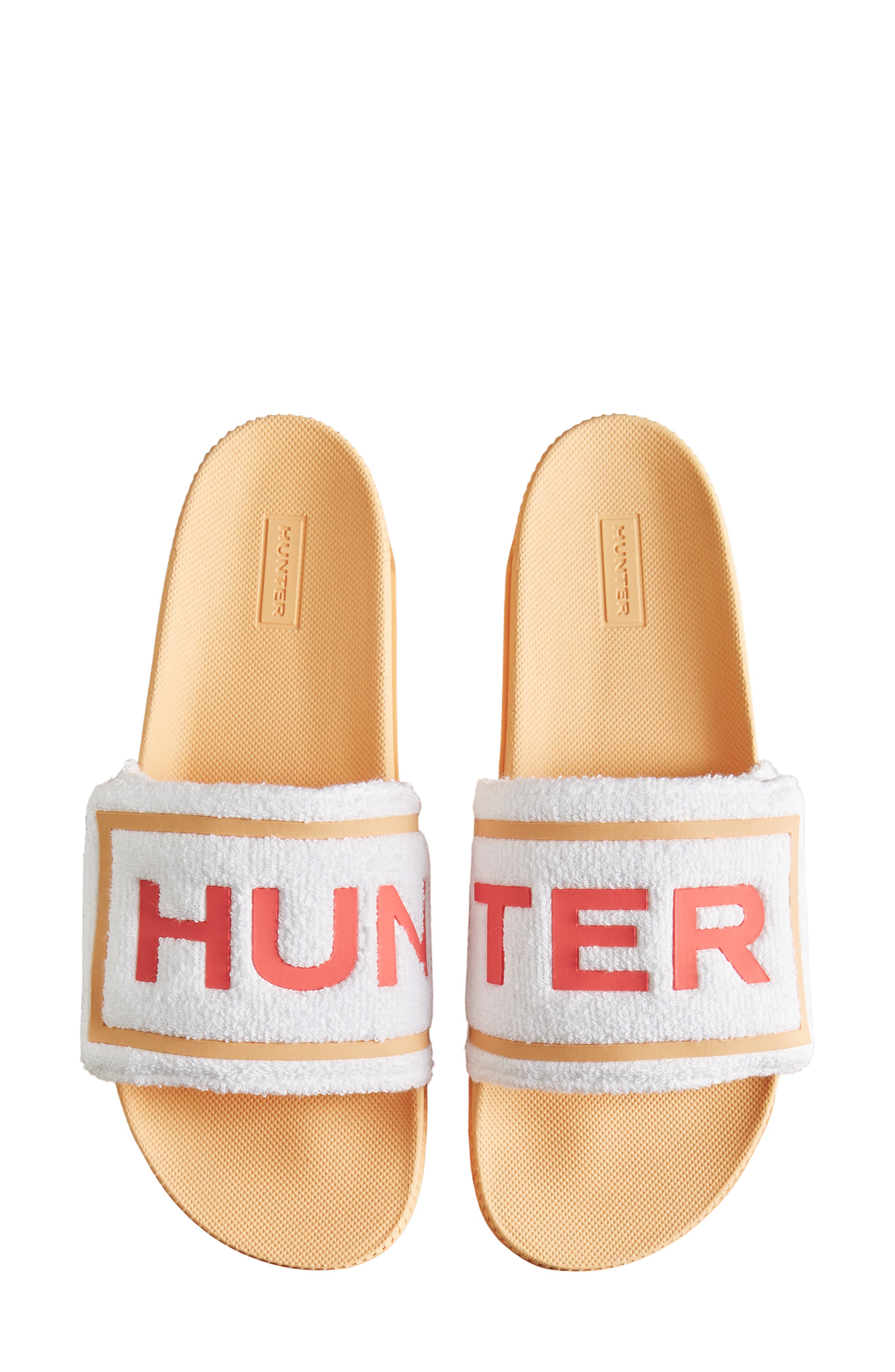 Hunter Original Terry Slide Sandal, Alternate, color, 