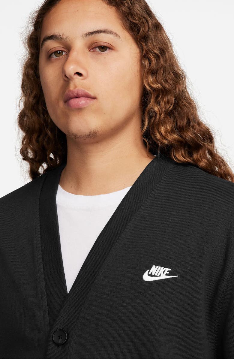 Nike Cotton Fleece Fairway Cardigan, Alternate, color, 