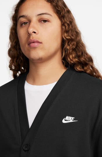 Nike Cotton Fleece Fairway Cardigan | Nordstrom