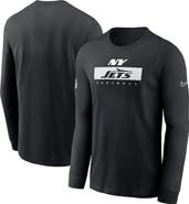 Nike Men's Nike Black New York Jets Sideline Performance Long Sleeve T-Shirt