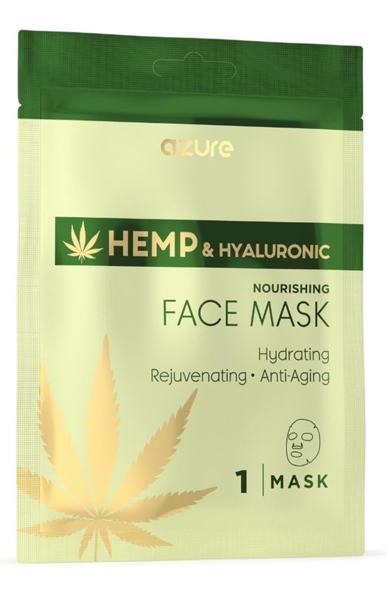 AZURE Hem and Hyaluronic Nourishing Face Mask - Pack of 5, Alternate, color,