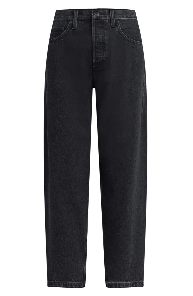 Favorite Daughter The Nikki Mid Rise Barrel Jeans, Main, color, Asphalt