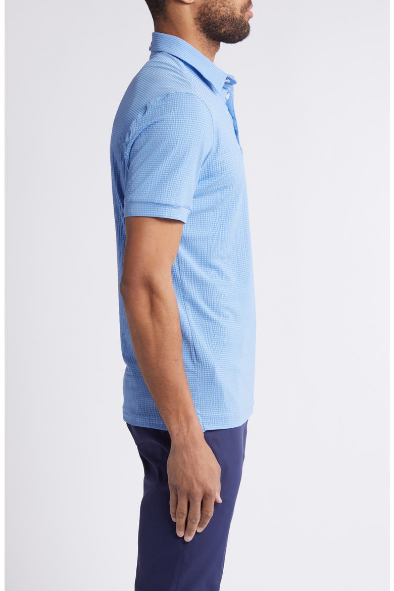 Copa Pinstripe Performance Polo, Alternate, color, PROVENCE SOLID