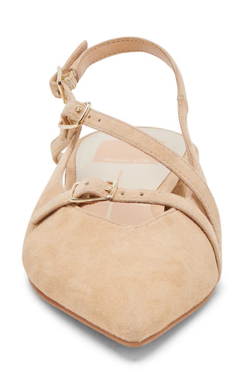 Dolce Vita Pamla Pointed Toe Slingback Flat