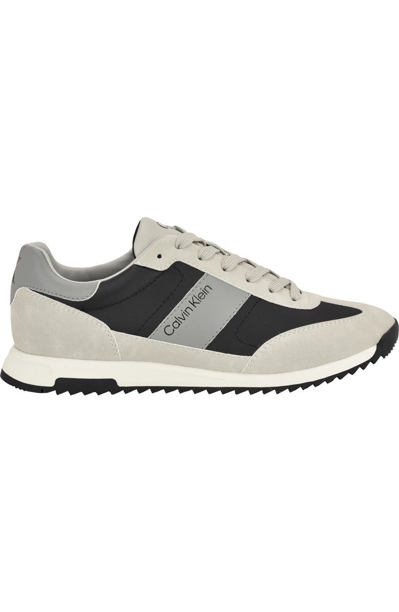 Calvin Klein Galent Sneaker, Alternate, color, Light Grey/ Dark Grey