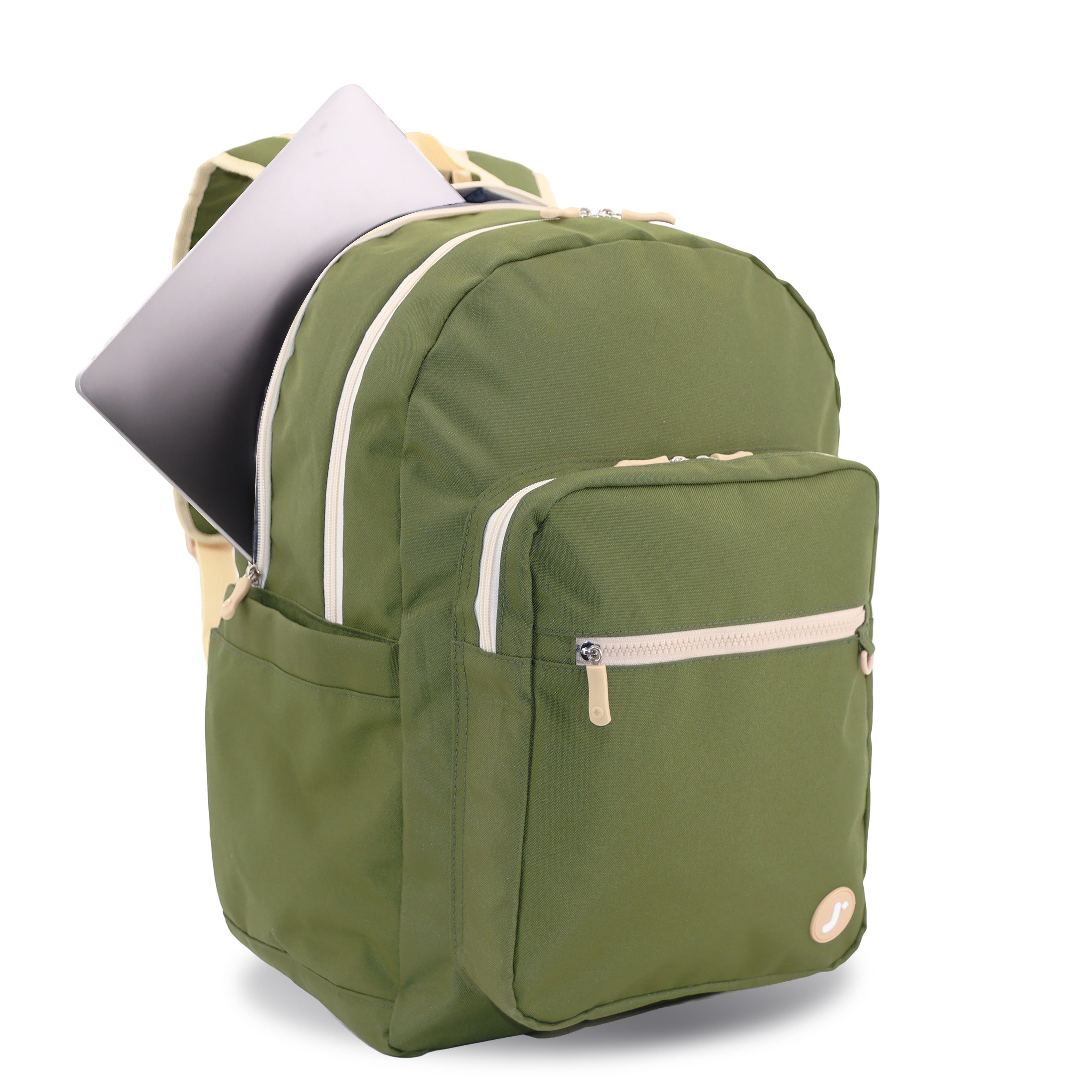 Zenpack Laptop Backpack, Alternate, color, Olive Green