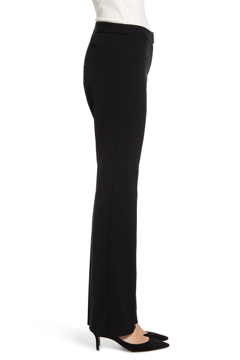 Nina Wide Leg Pants, Alternate, color, RICH BLACK