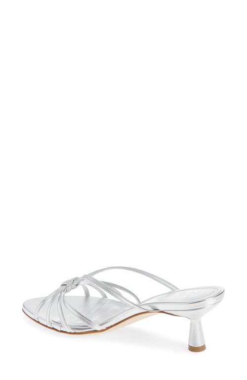 Aeyde 55mm Abby Metallic Leather Sandals