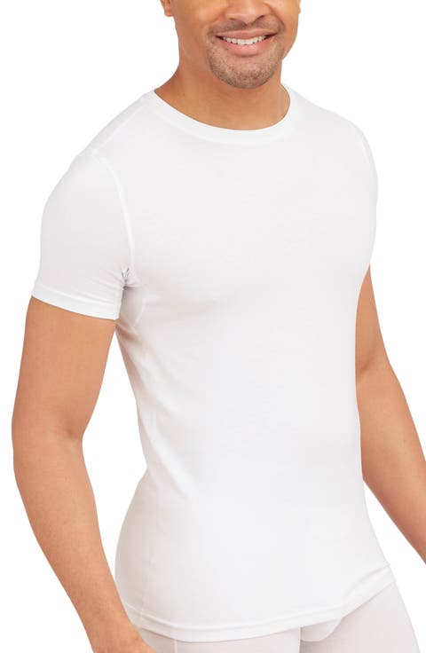Zero Sculpt Stretch Cotton & Modal Crewneck T-Shirt