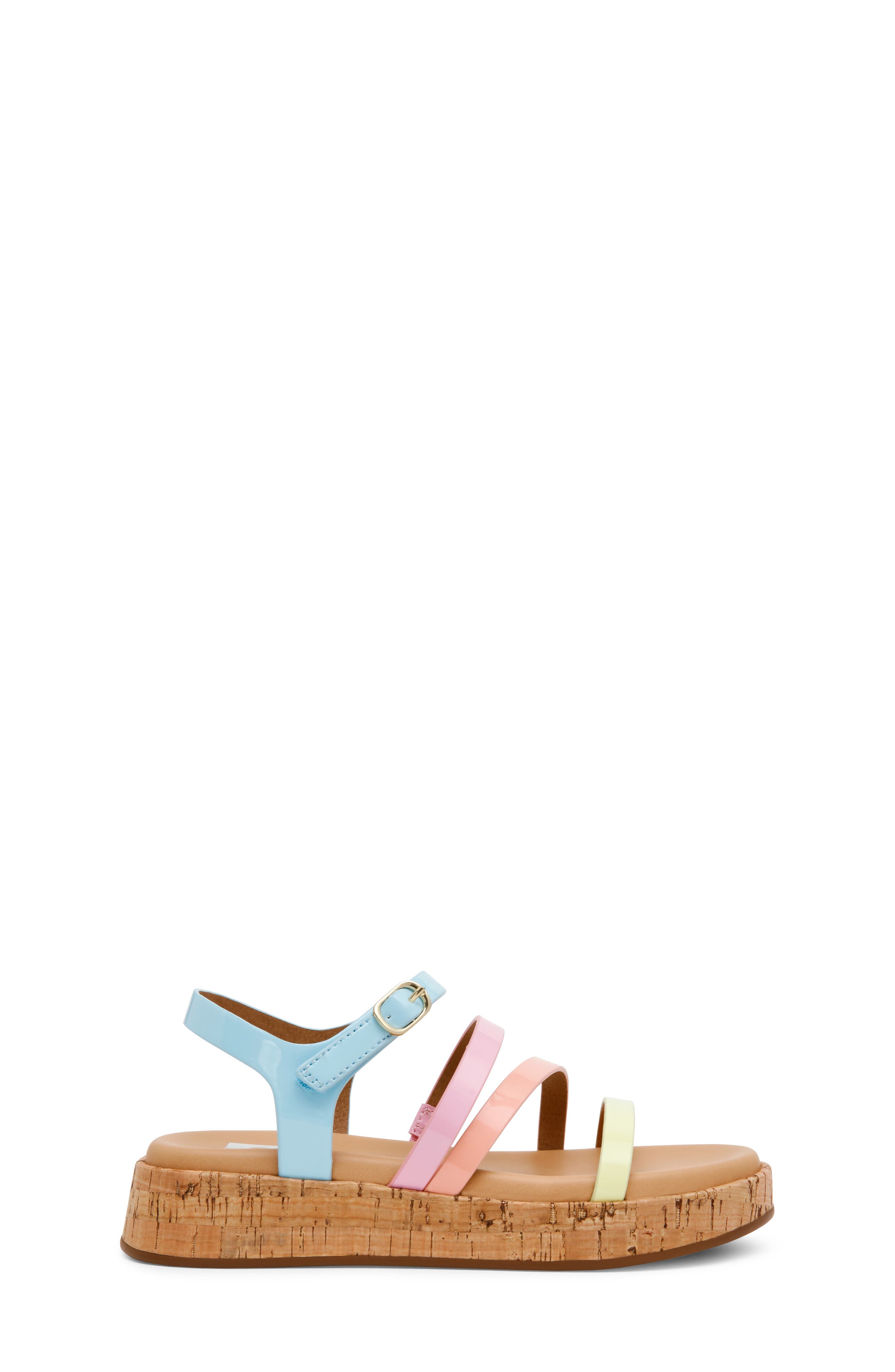 DV by Dolce Vita Kids' Swish Platform Sandal, Alternate, color, Rainbow