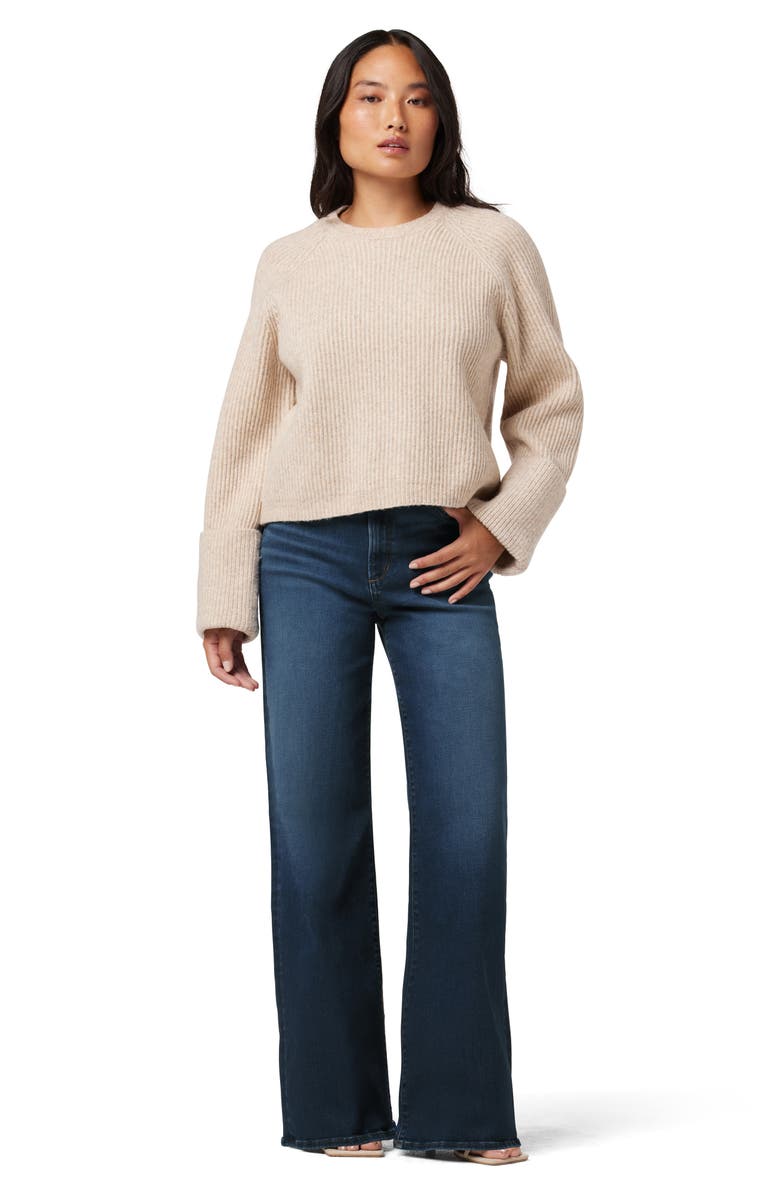 Joe's Jeans The Mia High Waist Wide Leg Jeans, Alternate, color, Exhale