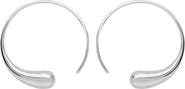 Lucy Quartermaine Large Luna Hoop Earrings