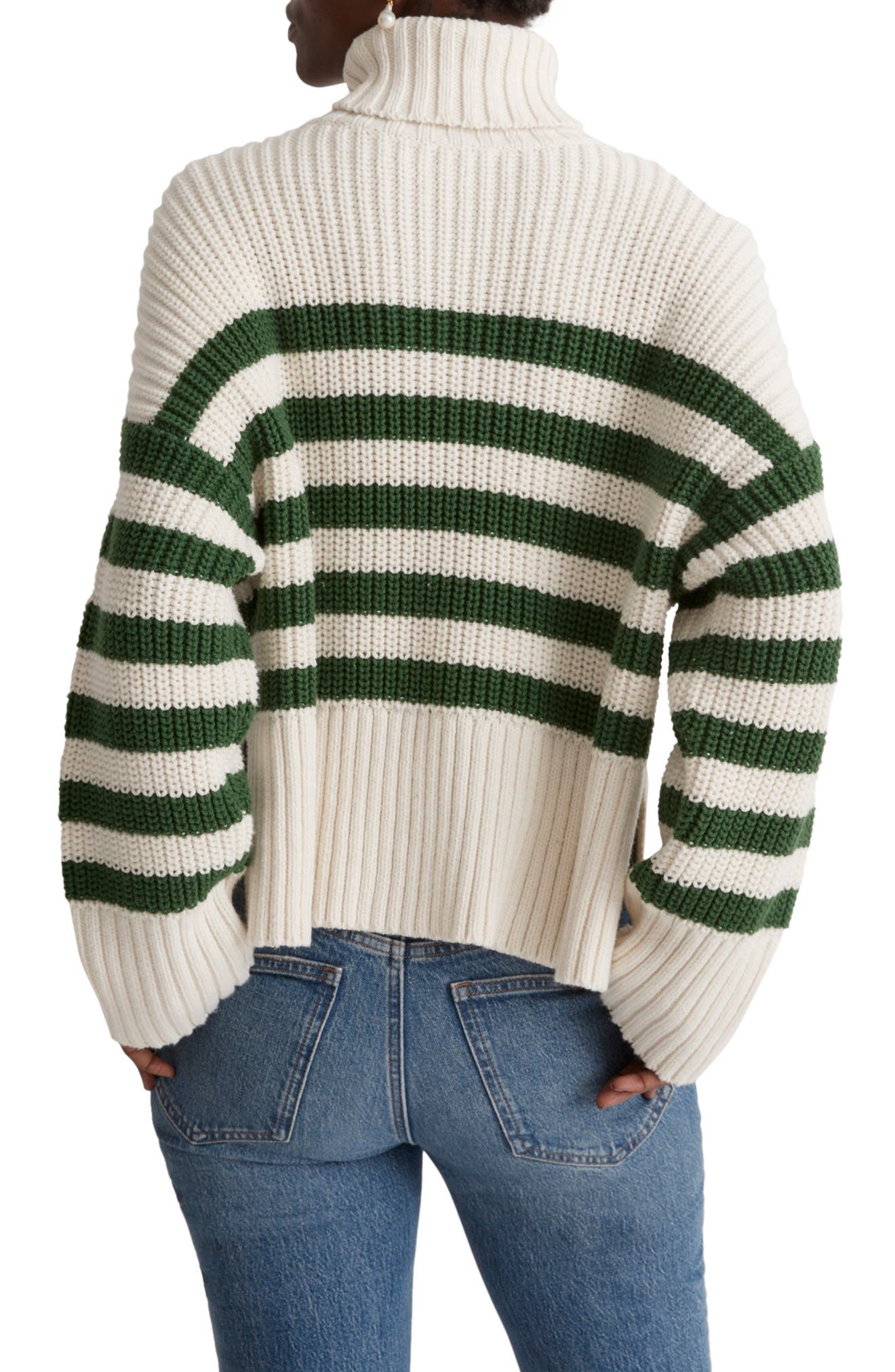 Wide Rib Turtleneck Sweater - image 2