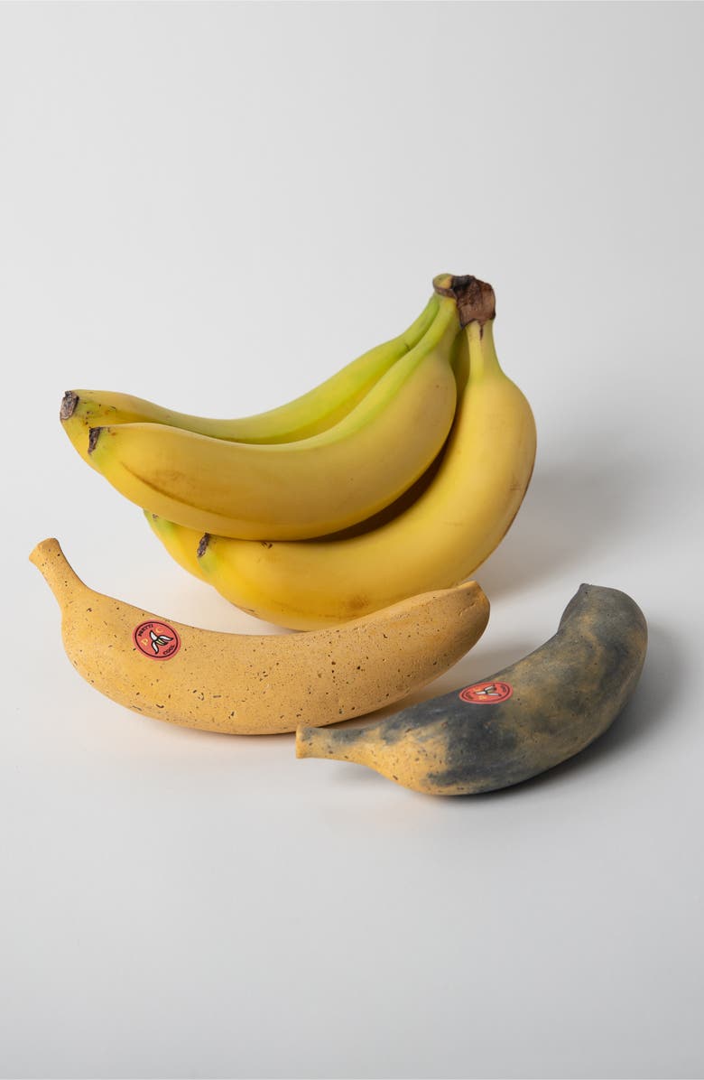 Pretti.Cool Concrete Banana Paperweight, Alternate, color, Perfectly Ripe