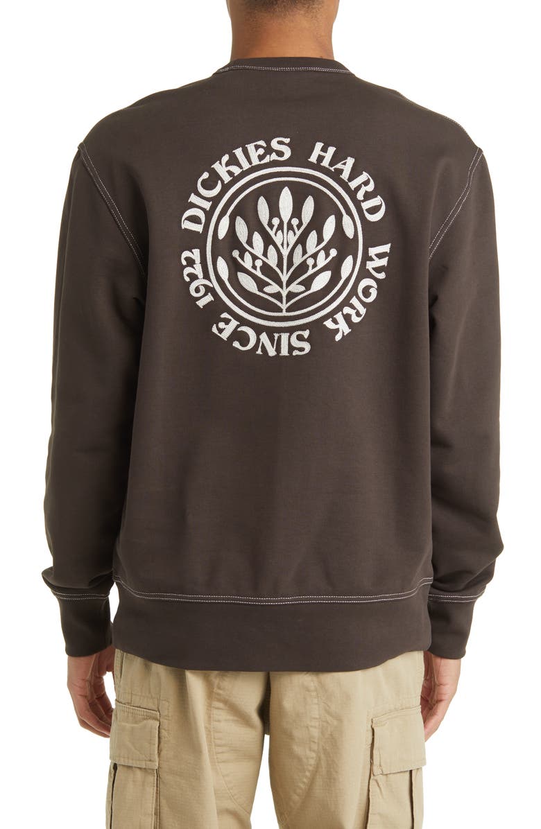 Dickies Cotton Logo Graphic Sweatshirt, Alternate, color, 