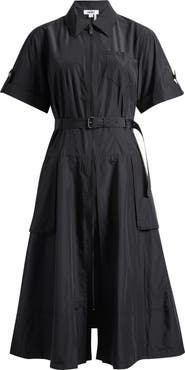 DKNY Zip Front Cargo Dress