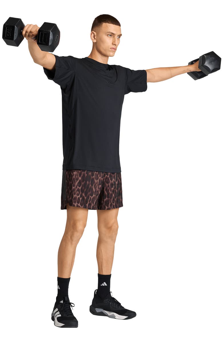 adidas Puremotion Climacool Crewneck T-Shirt, Alternate, color, Black