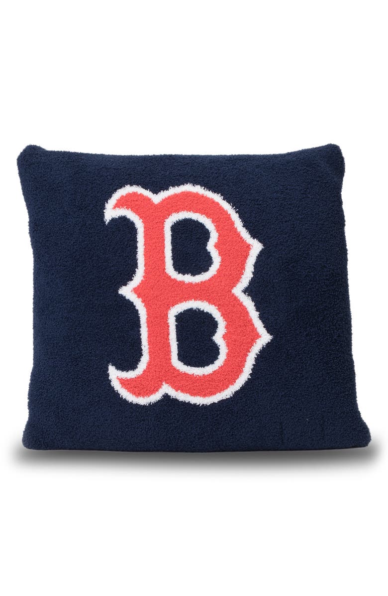 Barefoot Dreams<sup>®</sup> CozyChic<sup>®</sup> Boston Red Socks Accent Pillow, Alternate, color, Red Sox Multi
