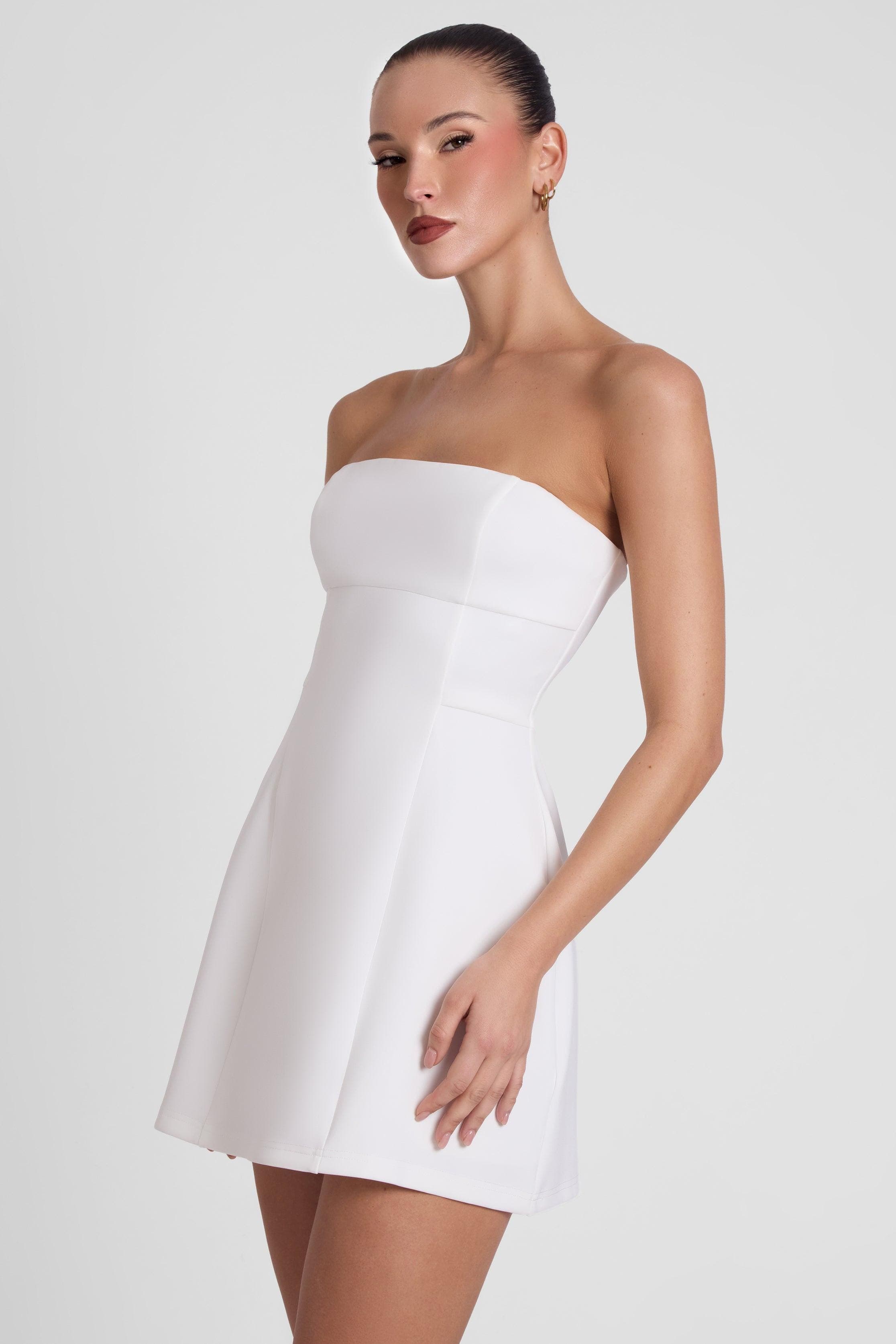Eres Strapless Bustier Mini Dress - image 2