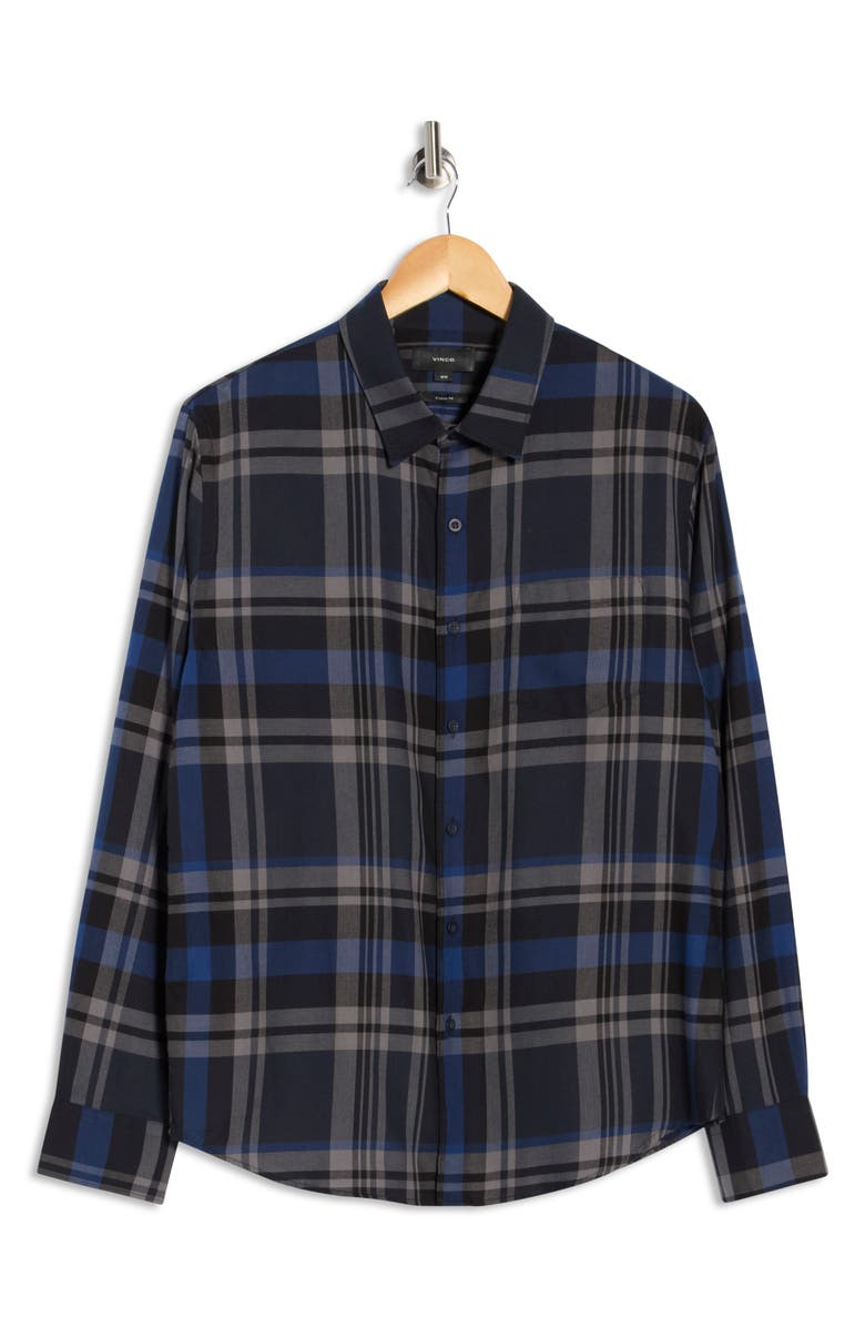 Vince Cambria Long Sleeve Classic Fit Button-Up Shirt, Alternate, color, Coastal/ Regal Blue