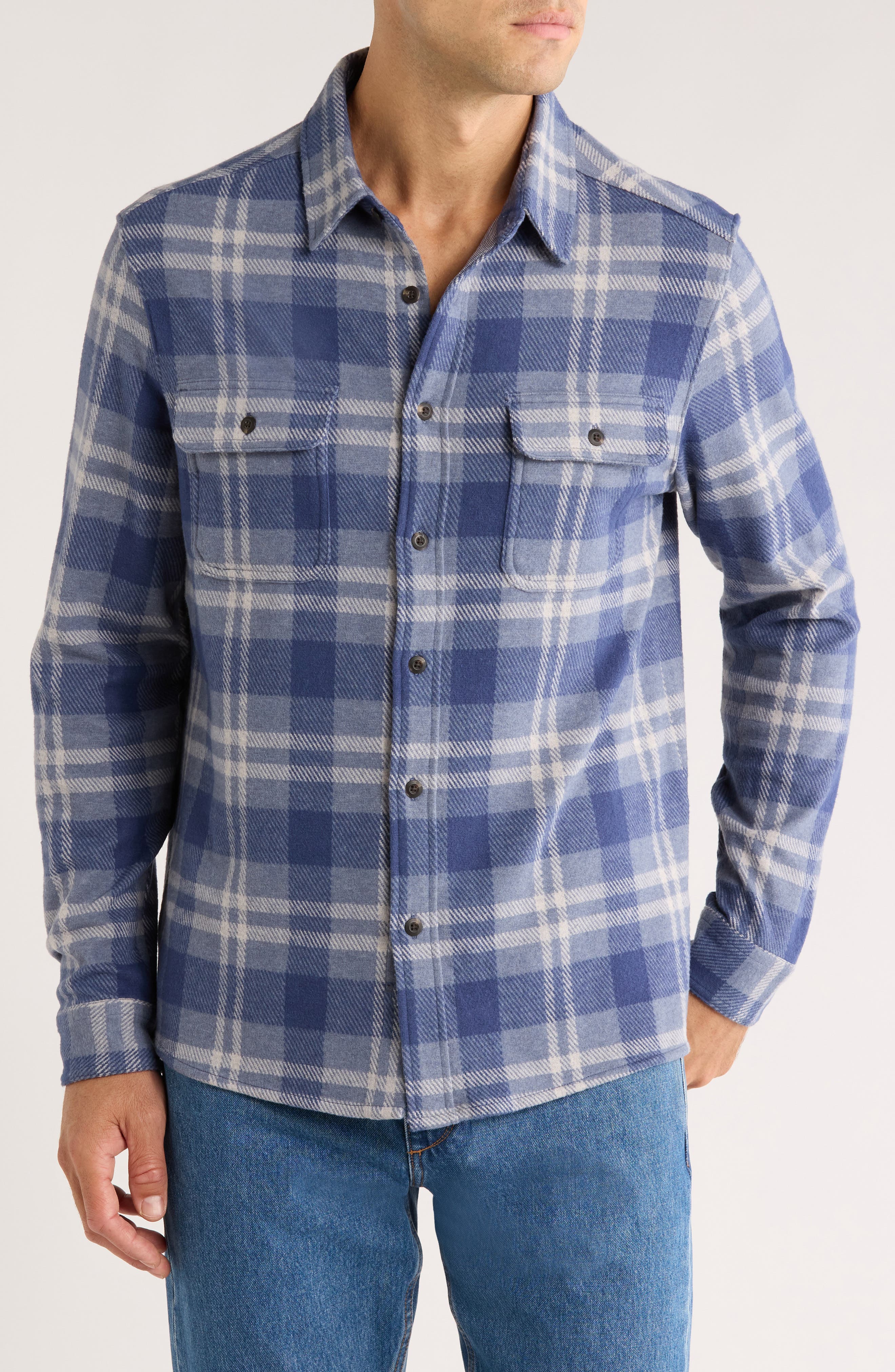 Generations Plaid Button-Up Shirt