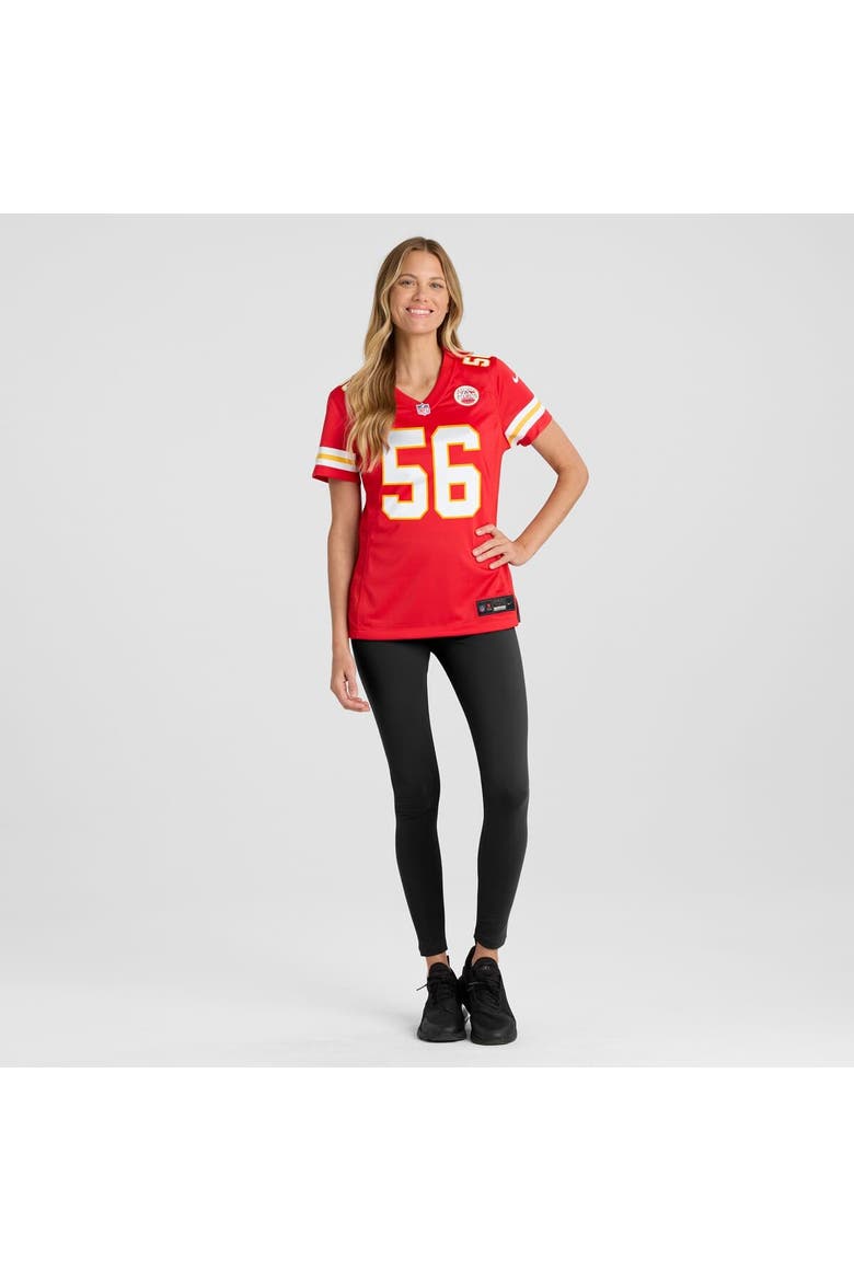 Women's Nike George Karlaftis Red Kansas City Chiefs Game Player Jersey, Alternate, color, Red