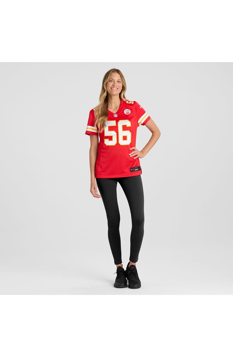 Nike Women's Nike George Karlaftis Red Kansas City Chiefs Game Player Jersey, Alternate, color, Red
