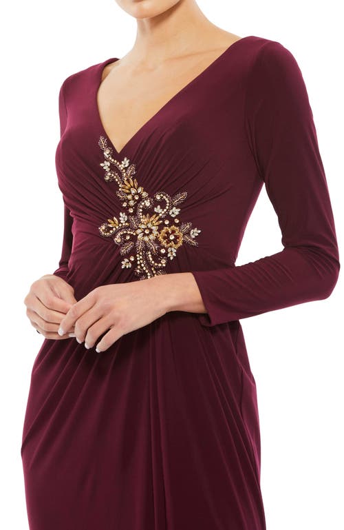 Mac Duggal Gown In Berry