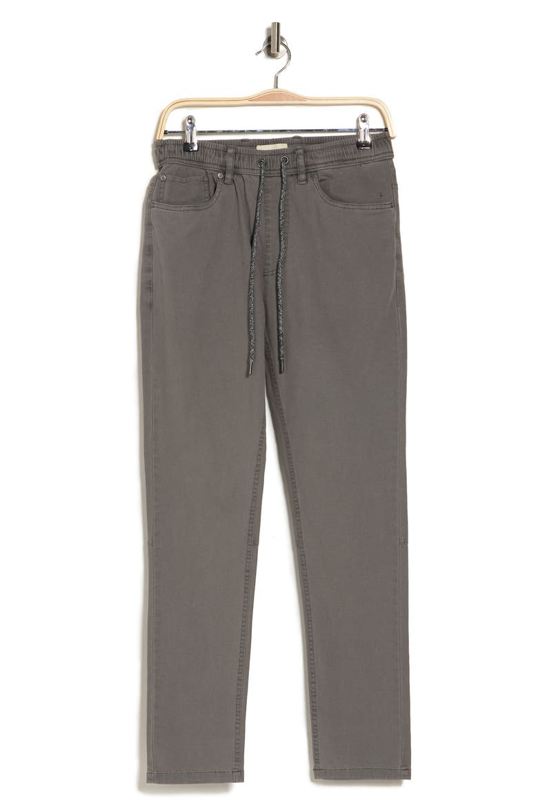 Edwin Elasticized Pants, Alternate, color, CHARCOAL