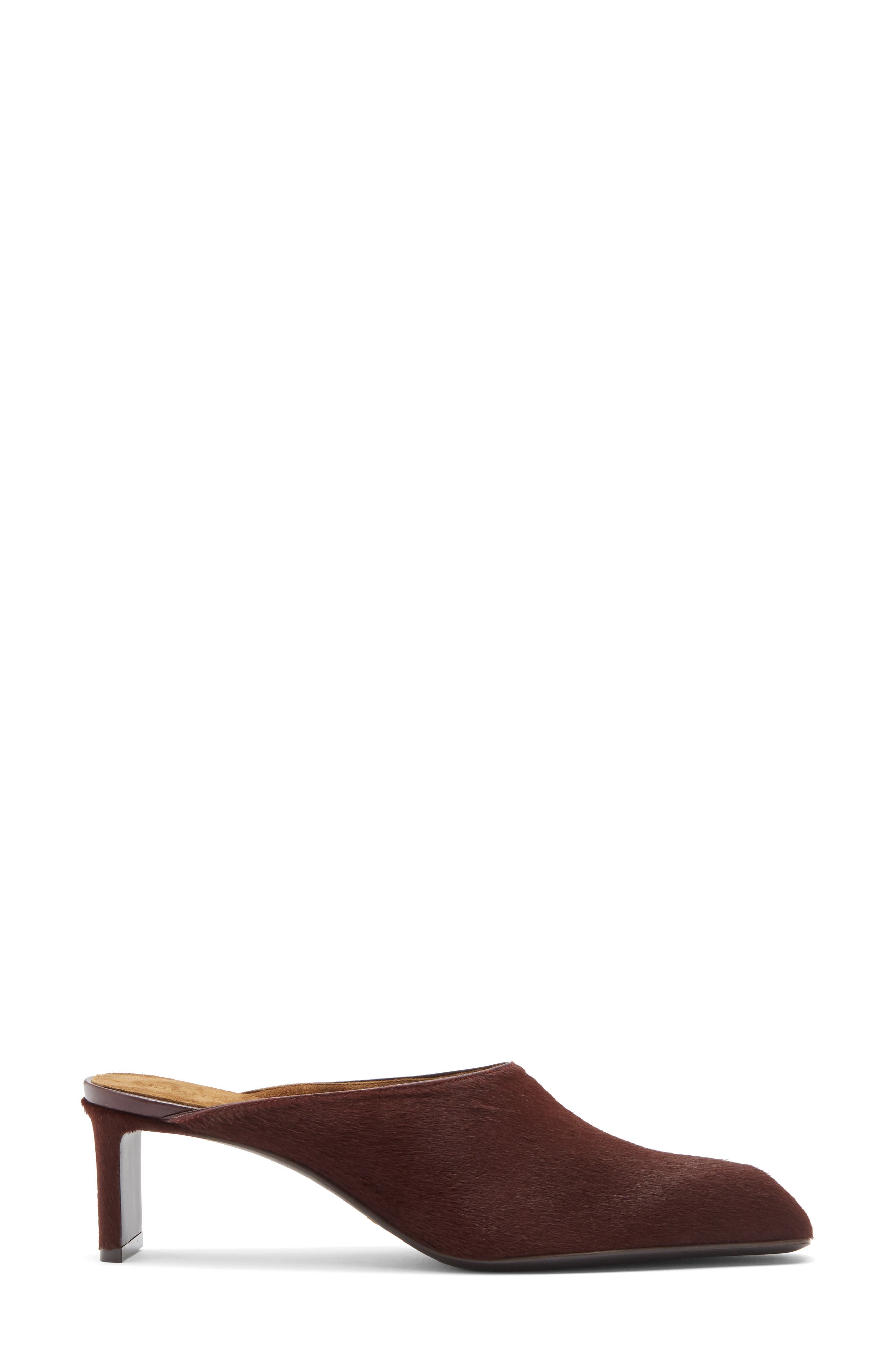 Colt Genuine Calf Hair Mule, Alternate, color, ROUGE NOIR